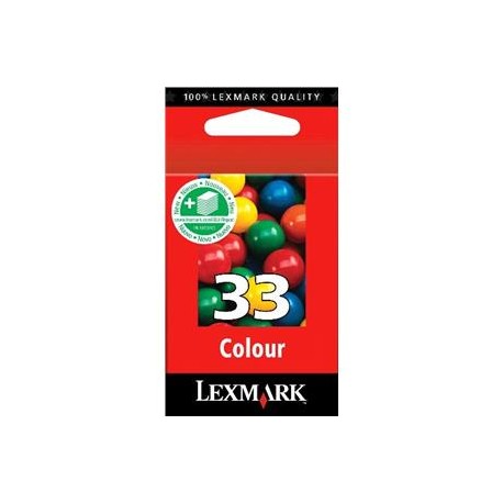 Cartucho tinta original Lexmark 33 Inkjet Color