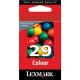 Cartucho tinta original Lexmark L29 Inkjet Color