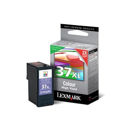 Cartucho tinta original Lexmark 37XL Inkjet Color