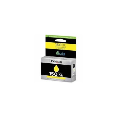 Cartucho tinta original Lexmark 150XL  Inkjet Amarillo