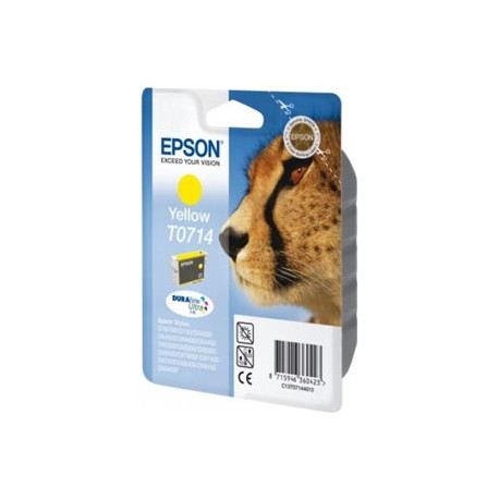 Cartucho Tinta Original Epson T0714 Amarillo