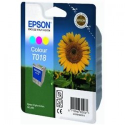 Cartucho tinta original Epson T018 COLOR