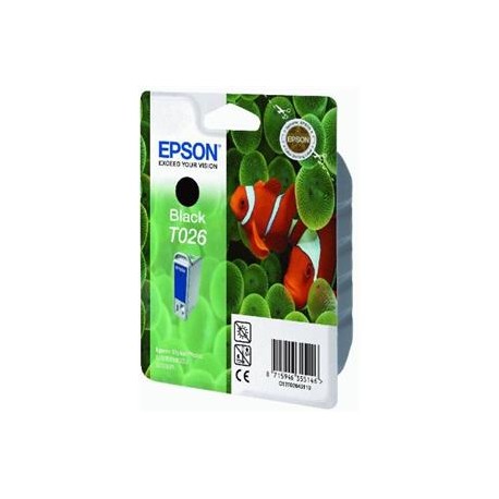 Cartucho tinta original Epson T026 Negro