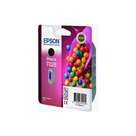 Cartucho tinta original Epson  T028 Negro