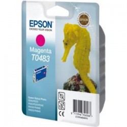 Cartucho tinta original Epson  T0483 Magenta