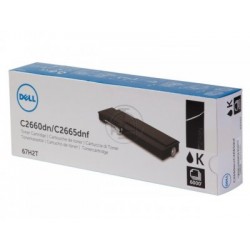 Toner Original  Dell 2660 de color Negro