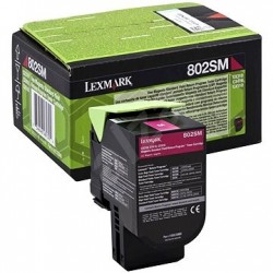 Toner Original Lexmark C802SM de color Magenta