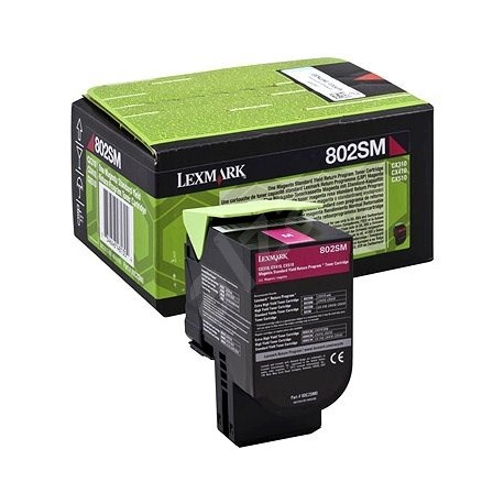 Cartucho Toner Original Lexmark de color Magenta