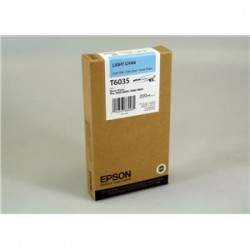 Cartucho Tinta Original Epson T6035 Ploter de color Cyan claro