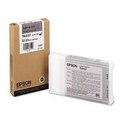 Cartucho Tinta Original Epson T6037 Ploter de color Negro ligero