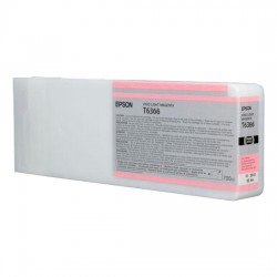 Cartucho Tinta Original Epson T6366 Ploter de color Magenta clara