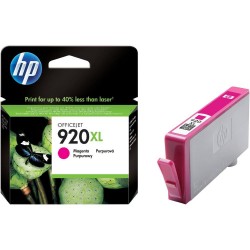 Cartucho tinta original HP  920XL Inkjet de color Magenta