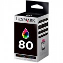 Cartucho tinta original Lexmark 80 Inkjet Color