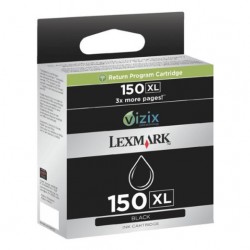 Cartucho tinta original Lexmark L150XL Inkjet Negro