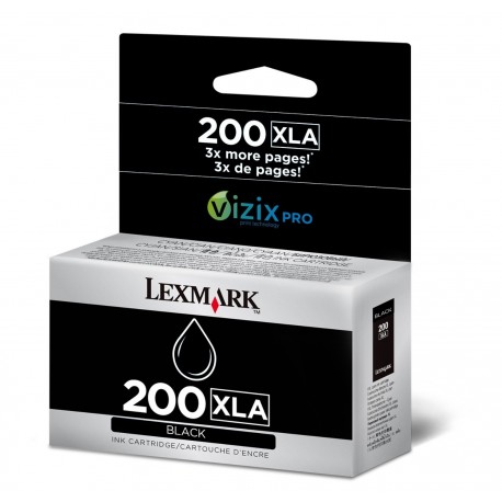 Cartucho tinta original Lexmark Inkjet de color Negro