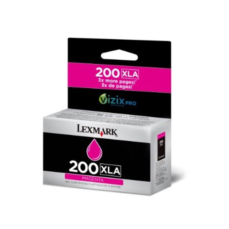 Cartucho tinta original Lexmark Inkjet de color Magenta